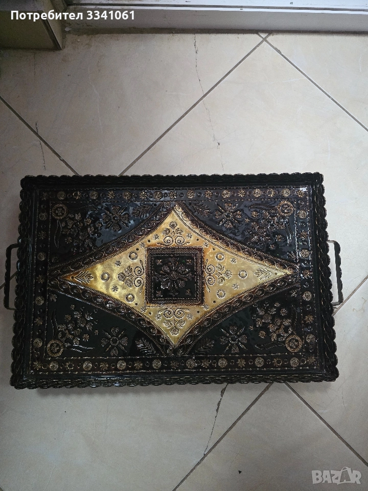 Стар поднос за сервиране, снимка 1
