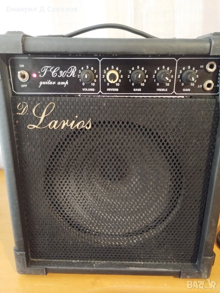 усилвател за китара Larios TC30A, снимка 1