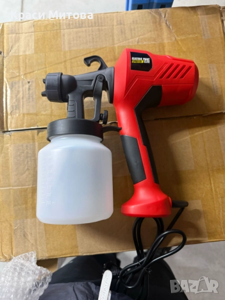 Електрически пистолет за боядисване Electric Paint Sprayer Elite — перфектно покритие без следи и ка, снимка 1
