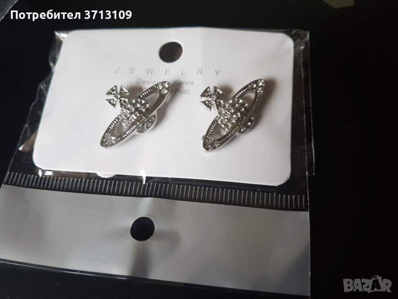 Дамски Стилни обеци Сатурн,Westwood, снимка 1