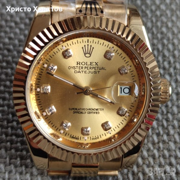 Мъжки луксозен часовник Rolex Datejust Oyster Perpetual, снимка 1