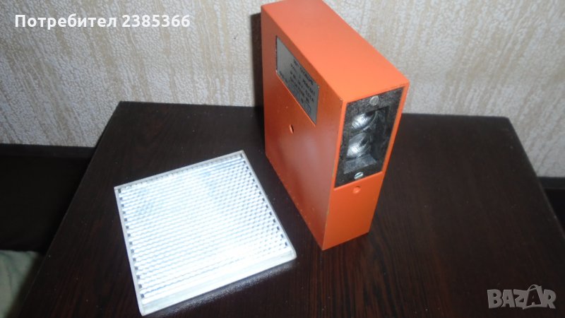 Оптичен, рефлексен, датчик, РИКО 3 , метал, 24 VDC NPN/NO , снимка 1