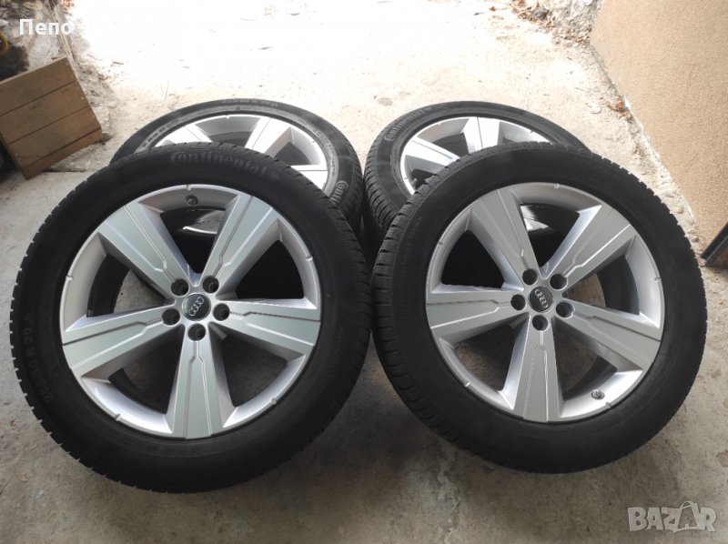 Оригинални джанти с гуми зимни 20 цола за Audi Q7, снимка 1