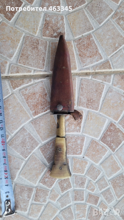 Нож, кама, кинжал. Персийска кама от 19-ти век, снимка 1