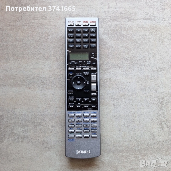 Оригинално дистанционно за ресивър Yamaha RAV380 WK48100US, снимка 1