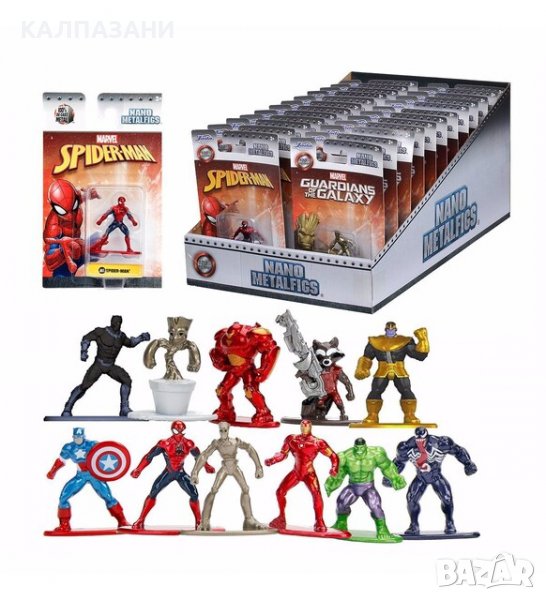 Jada Нано фигури Марвел, 6 вида, снимка 1