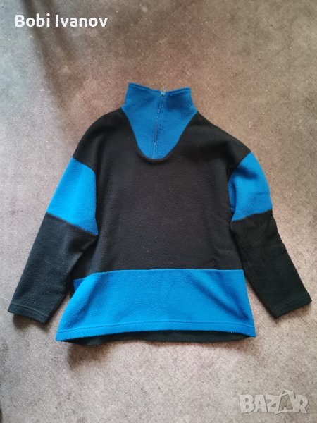 Поларена блуза черно синя размер L, снимка 1