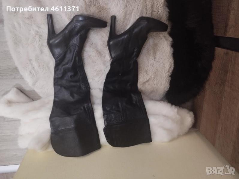 Дамски ботуши естествена кожа., снимка 1