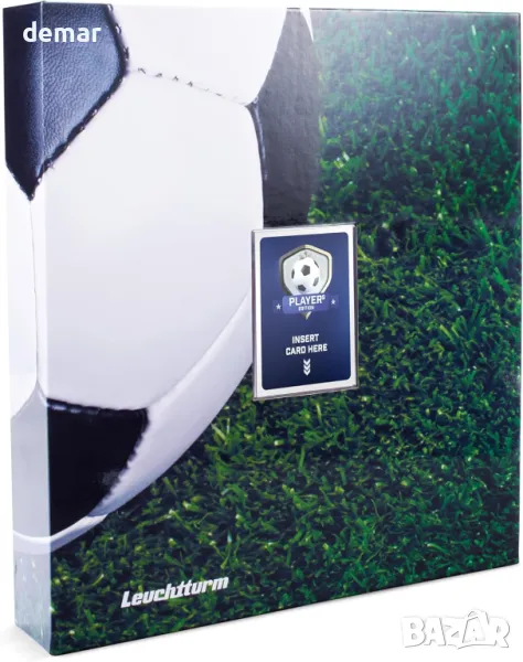 Leuchtturm 372280 албум с футболни карти Pro Franz - за до 315 карти, снимка 1