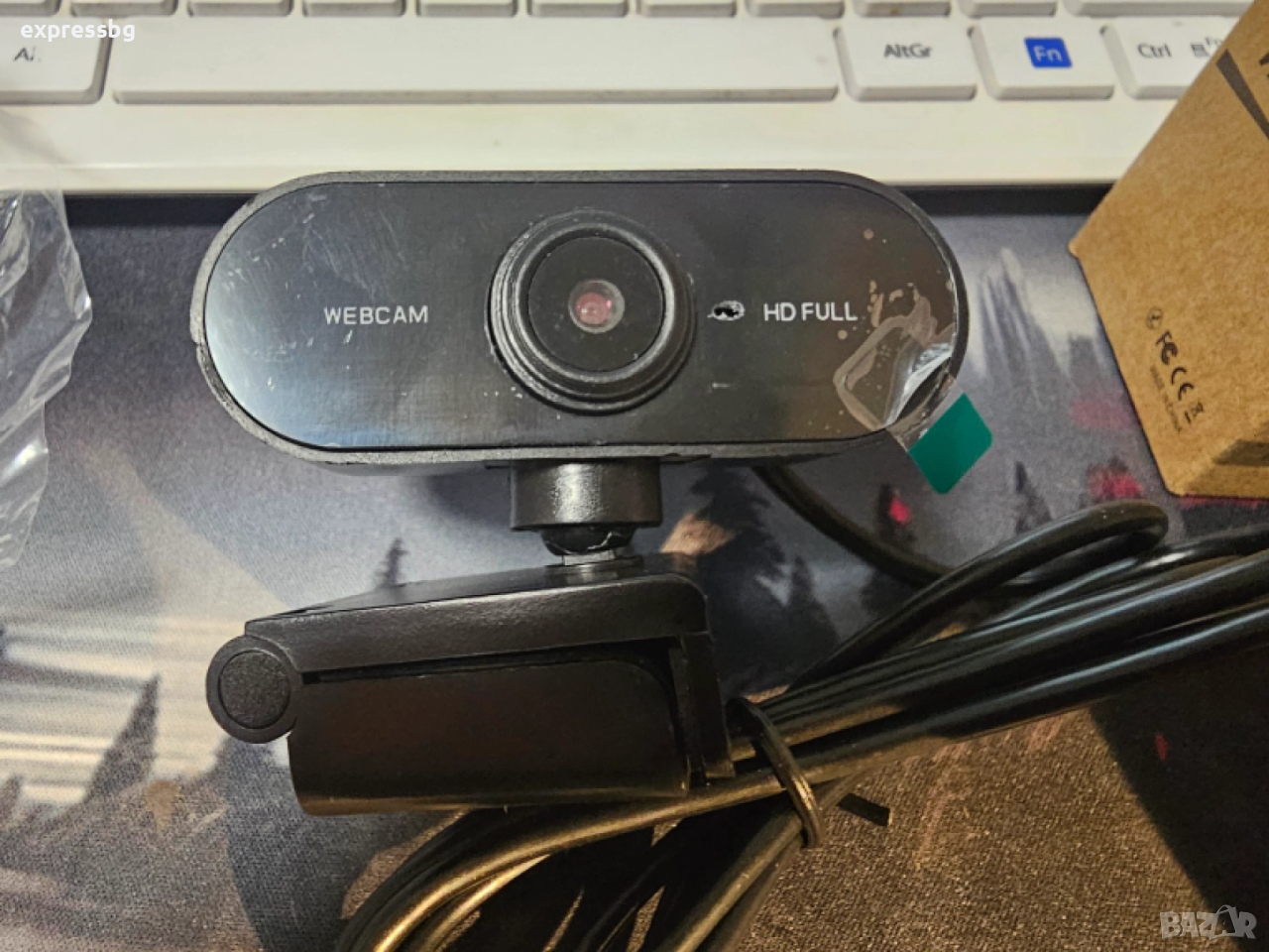 HD Full USB Уеб камера – Plug & Play, снимка 1