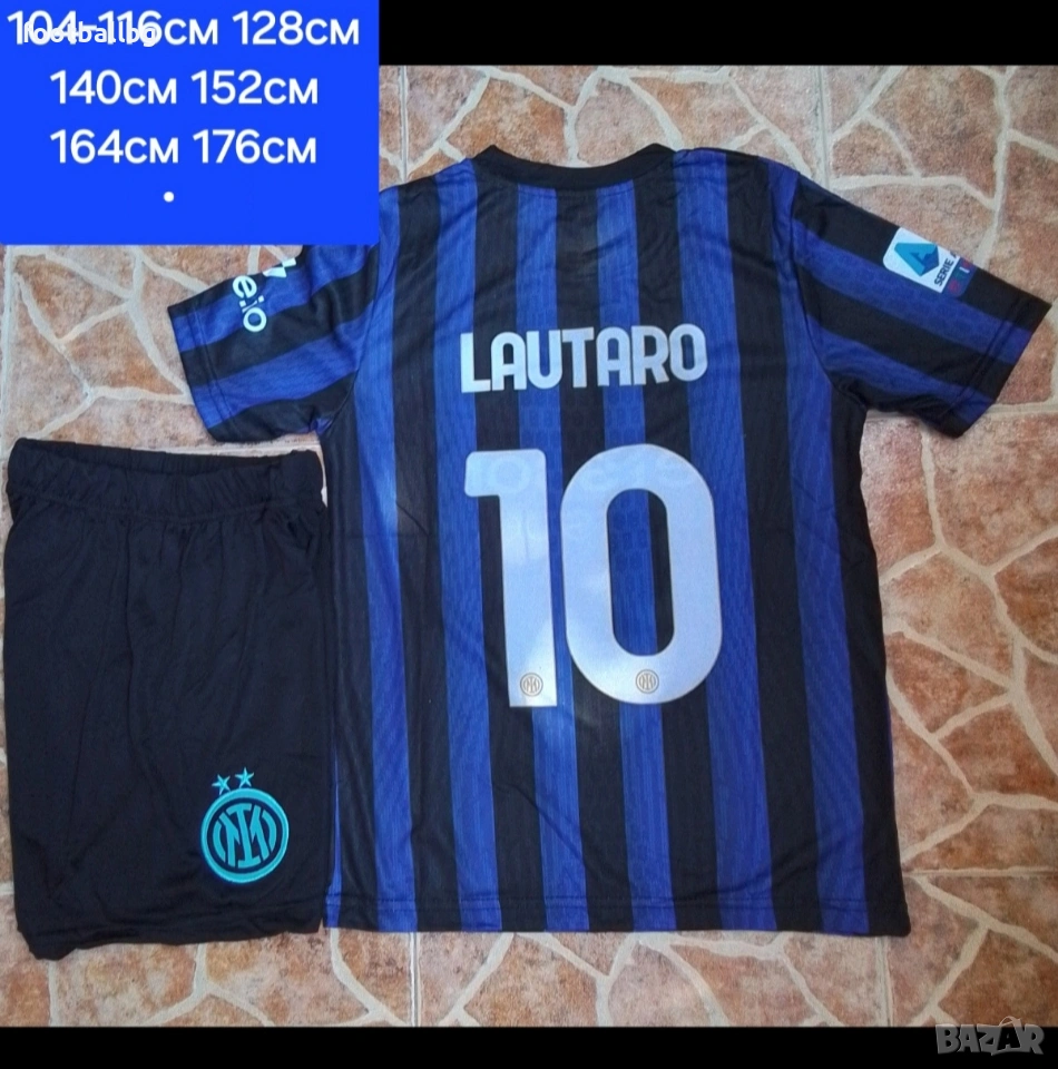 LAUTARO 10 💙⚽️ детско юношески футболен екип 💙⚽️ INTER, снимка 1