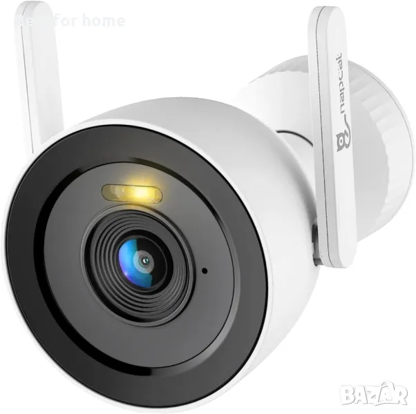 Външна охранителна камера с прожектор, снимка 1