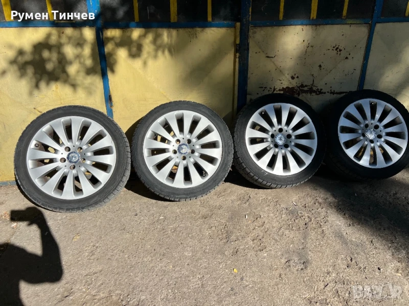 Оригинални джанти за Мерцедес 17 ки, снимка 1