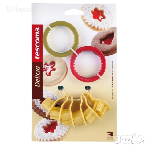 Комплект форми за сладки 8 броя, коледни, снимка 4 - Други - 52831515