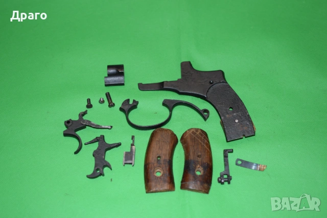Комплект части за руски револвер Наган - Императорска Тула 1909 г