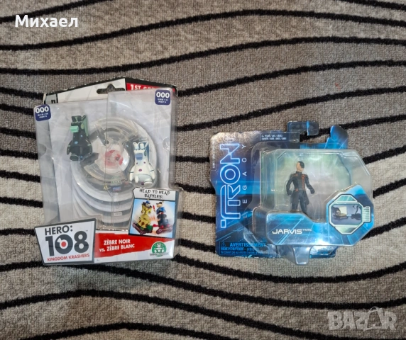 Колекционерски фигури Hero 108 и Tron Legacy