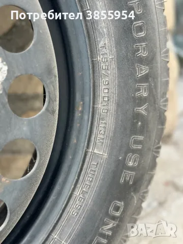 Резервна гума патерица за Мерцедес и Ауди 18”, снимка 3 - Гуми и джанти - 49978451