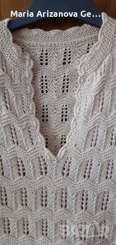 Ръчно плетена блуза и пола, снимка 1 - Костюми - 41511192