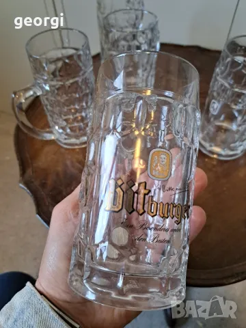 немски халби за бира Bitburger 0,3l      14/5, снимка 6 - Колекции - 48965836