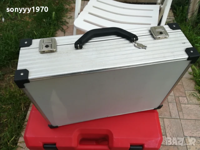 АЛУМИНИЕВ КУФАР 46Х33Х13СМ ЗА АУДИО/ВИДЕО 2905250357, снимка 8 - Други - 50465264