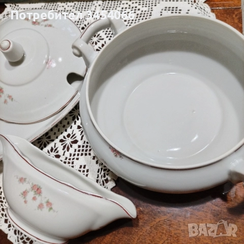 Стар български порцелан-1960г., снимка 5 - Антикварни и старинни предмети - 52165033