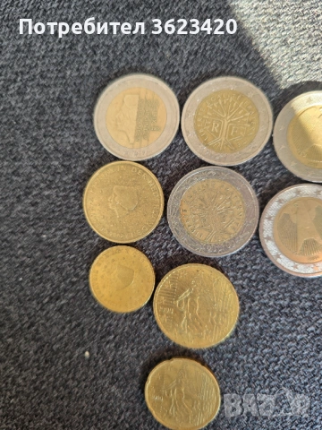 2/1/0.50/0.20/0.10/0.05 монети, снимка 2 - Нумизматика и бонистика - 53333453