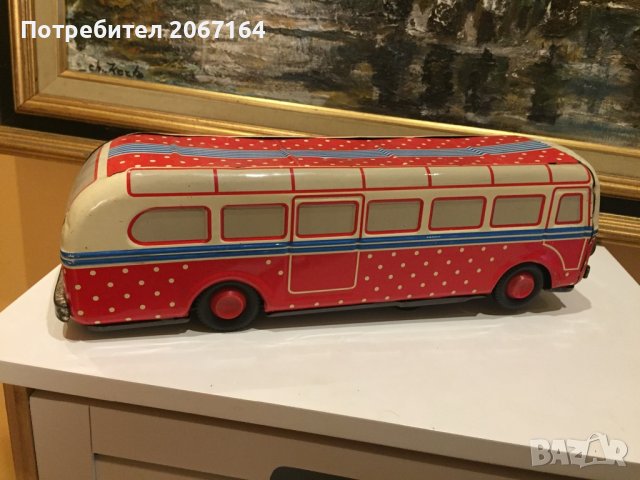 Стара голяма ламаринена играчка, снимка 6 - Колекции - 40917846