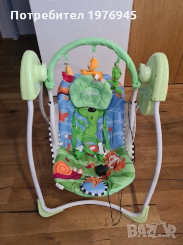 Електрическа бебешка люлка Chipolino, снимка 1
