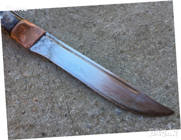 стар български нож, снимка 4 - Ножове - 35844544