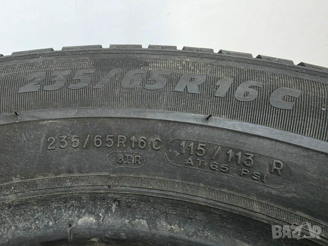 2бр летни гуми за бус 235/65/16C MICHELIN L04819 , снимка 4 - Гуми и джанти - 53266837