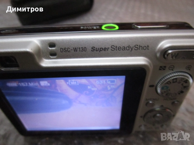 Sony Cybershot DSC W130 8,1MP, снимка 3 - Фотоапарати - 51971059