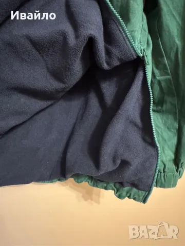 TOMMY HILFIGER Jacket Green 1/4 Zip Pullover, снимка 3 - Якета - 49832219