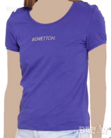 Тениска Benetton , снимка 1 - Тениски - 35838233