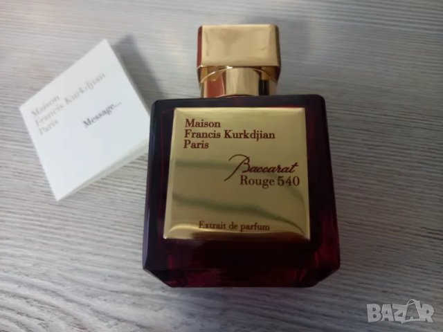 Francis Kurkdjian Baccarat Rouge 540 Extrait De Parfum Парфюм Унисекс 70мл., снимка 7 - Унисекс парфюми - 49151228