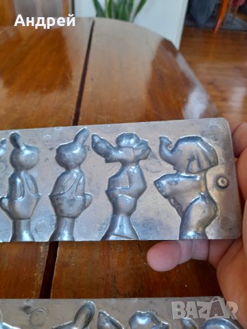 Стара форма за бонбони фигурки, снимка 8 - Антикварни и старинни предмети - 42611291