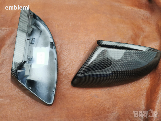 Карбонови огледала за Ауди AUDI S6 A6 A7 S7 A8 S8 RS6 RS7, снимка 4 - Аксесоари и консумативи - 36169883