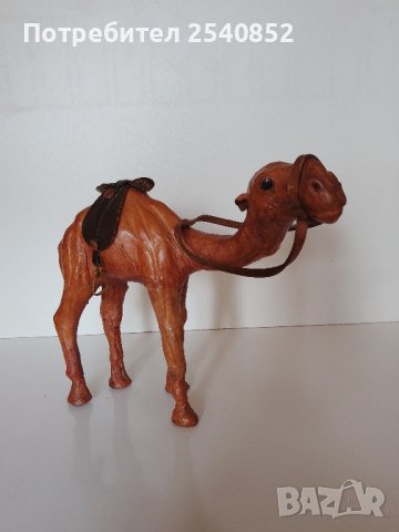 фигура,камила от кожа , снимка 1 - Колекции - 42389077