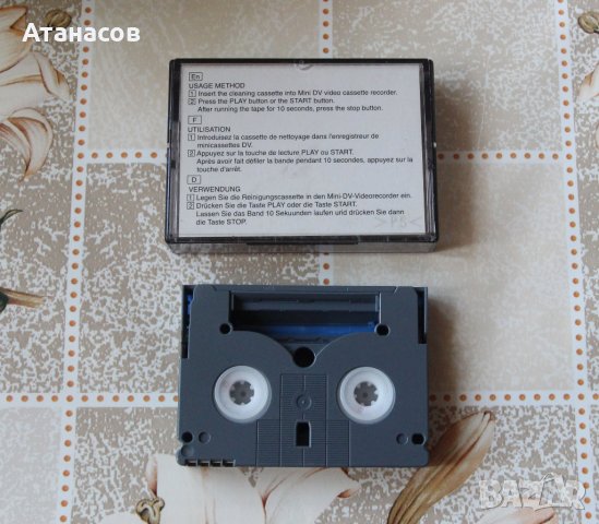 Почистваща касета за MiniDV камера, снимка 3 - Чанти, стативи, аксесоари - 41350047