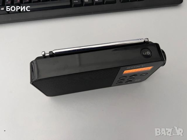 Джобно FM / DAB+ радио SONY XDR-S40DBP, снимка 2 - Радиокасетофони, транзистори - 53593919