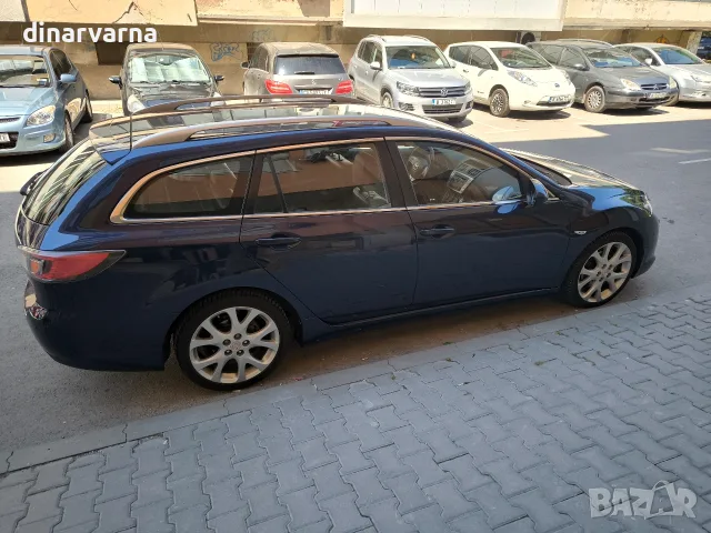Мазда 6, тъмно син металик, снимка 11 - Автомобили и джипове - 56232100
