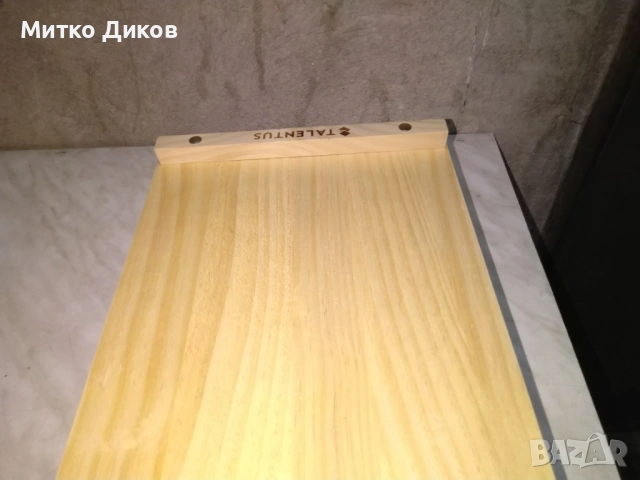 Дървено куфарче марково на Талентес за бои художници друго ново 36х27х8см Talentes, снимка 2 - Декорация за дома - 53129669