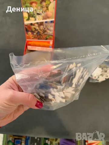 Комплект пъзели: Дървен на 3 нива плюс 2 броя пъзели "Toy Story", снимка 4 - Игри и пъзели - 49356737