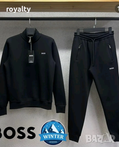 Hugo Boss Черен Мъжки Екип 