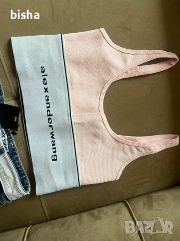 Панталонки и топ Alexander Wang , снимка 3 - Къси панталони и бермуди - 44550784