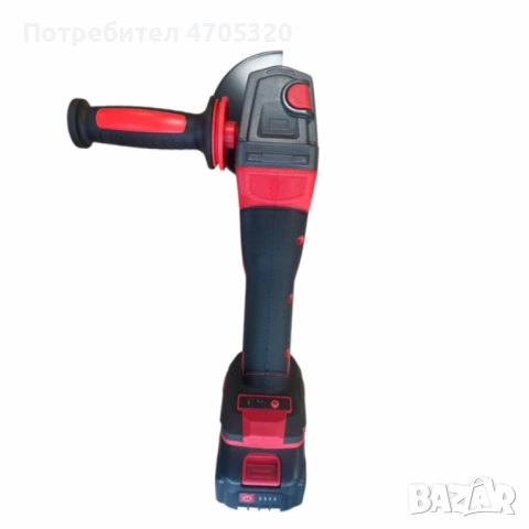 Акумулаторен ъглошлайф 36V 8Ah 125 мм KraftRoyal Red Mx Fuel, снимка 3 - Ъглошлайфи - 53108301