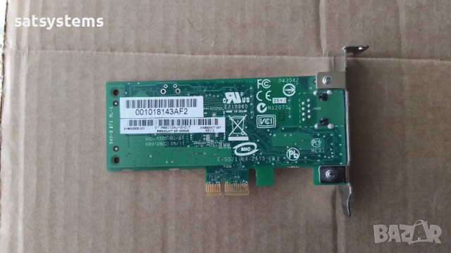 Broadcom BCM5751 NetXtreme PCI-E Gigabit Network Adapter Card LP, снимка 10 - Мрежови адаптери - 53670090