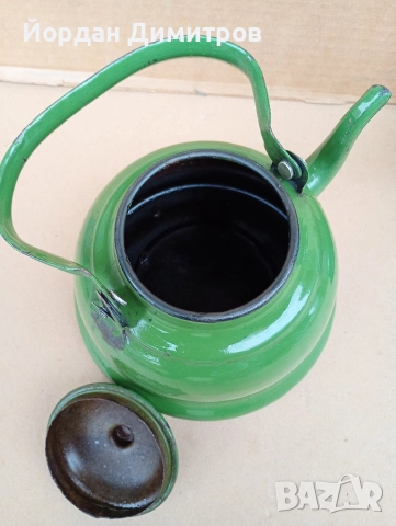 емайлирани чайници , снимка 3 - Антикварни и старинни предмети - 52887413