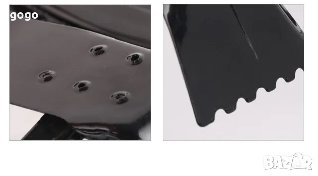 Голяма шейна с три броя ски и кормило за управление, снимка 3 - Зимни спортове - 48439618