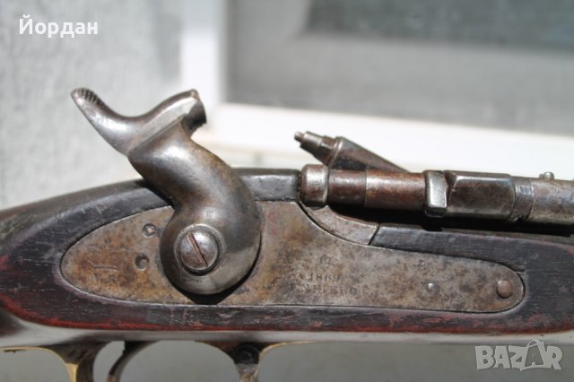 Англииска пушка ''Енфилт'' 1868 г., снимка 5 - Антикварни и старинни предмети - 41435373