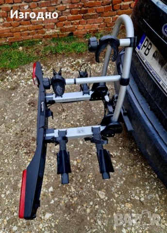 Сгъваем багажник за велосипеди за теглич Westfalia Bikelander, снимка 16 - Аксесоари и консумативи - 53402385